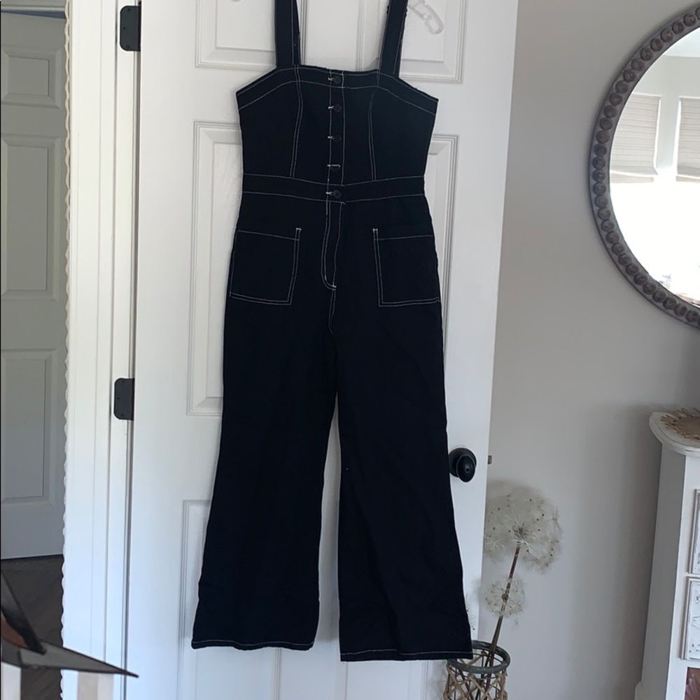 Black Utility Jumpsuit